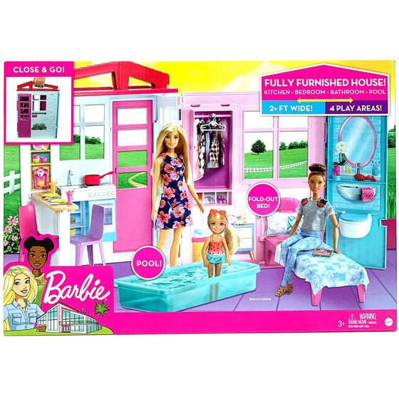 Barbie FXG54 House With Accessories, Multi-Colored