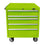 Viper Tool Storage LB2605R Viper Storage 26" 5 Drawer Rolling Cabinet, Lime Green