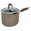 Anolon 84645 Advanced Home Qt Covered Straining Saucepan W/ Pour Spouts, Bronze