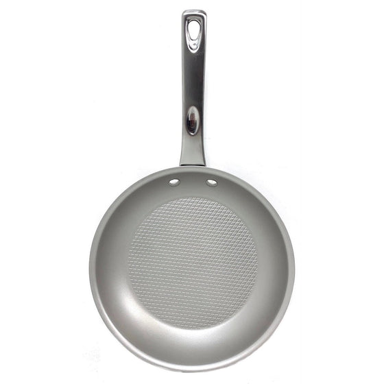 Ayesha Curry Kitchenware 10741 Ayesha Home Collection 10" Skillet Porcelain Enamel, Sienna Red