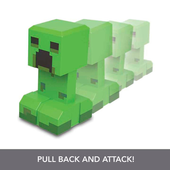 Mattel Minecraft Legends Action Figure 2-Pack, Creeper vs Piglin Bruiser Set, Attack & React Collectible Toys, 3.25-inch
