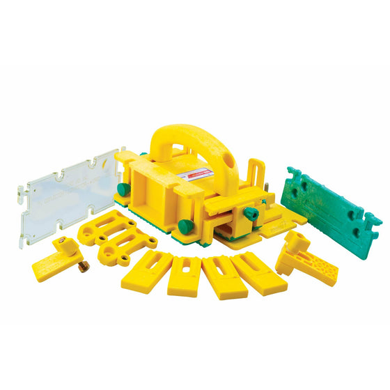 MICROJIG GRR-RIPPER GR-281 Complete 3D Pushblock System, Yellow