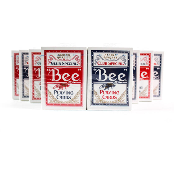 U.S. Playing Card Company 1004508 Bee Club Special Playing Cards, 12-Pack, Color May Vary