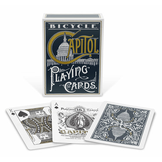 Bicycle 1043624 Capitol Playing Cards, Blue