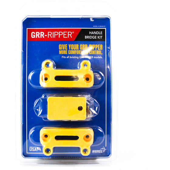 MICROJIG GRR-RIPPER GR-HB-010 Handle Bridge Kit, Accessory Only, Yellow