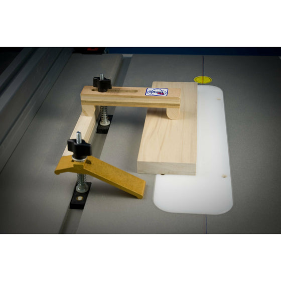MICROJIG GRR-RIPPER ZP9-S1 Zeroplay Miter Stop For T-Slots On Table Saws, Router Tables, And Band Saws.
