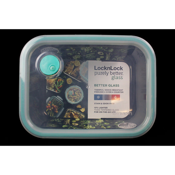 Lock & Lock LLG455T Locknlock Purely Better Glass, Clear