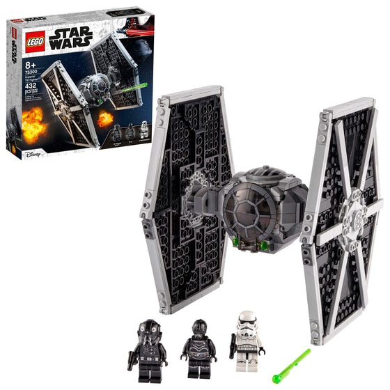 LEGO® 75300 Star Wars Imperial Tie Fighter™ Building Kit; Awesome Construction Toy For Creative Kids, New 2021 432 Pieces