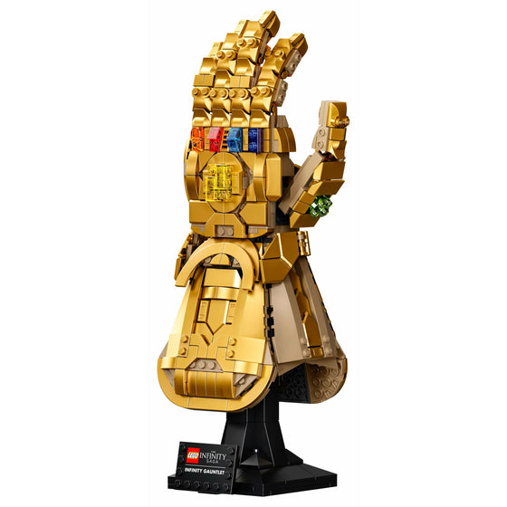 LEGO® 76191 Marvel Infinity Gauntlet Thanos' Right Hand Gauntlet Model With Infinity Stones