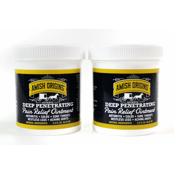 Amish Origins 83827300011-9 3.5 Ounce Amish Origins Ointment, 2-Pack
