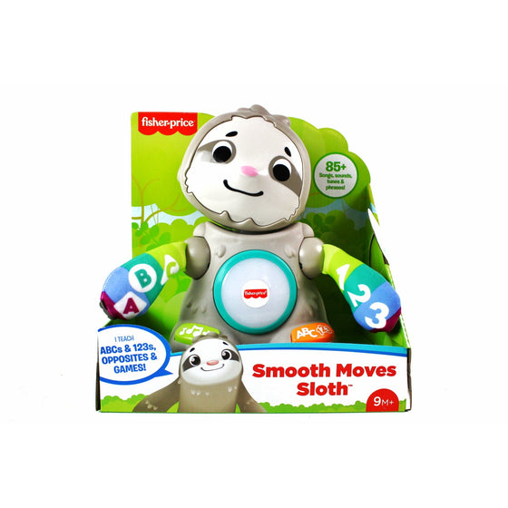 Fisher-Price FYK61 Linkimals Smooth Moves Sloth, Multicolor