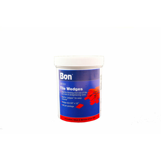Bon Tool 87-213 Tile Wedges Regular  450/Pkg, Red