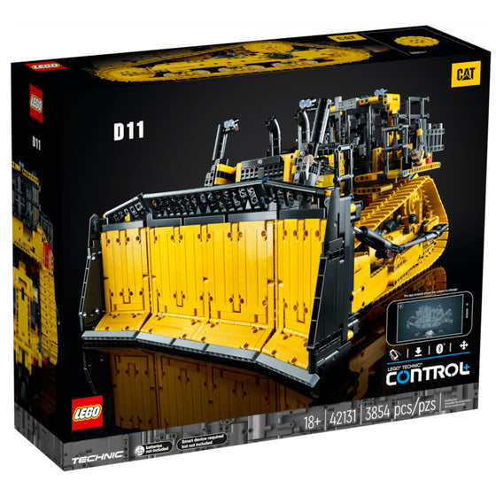 LEGO® 42131 App-Controlled Cat D11 Bulldozer, Multicolor