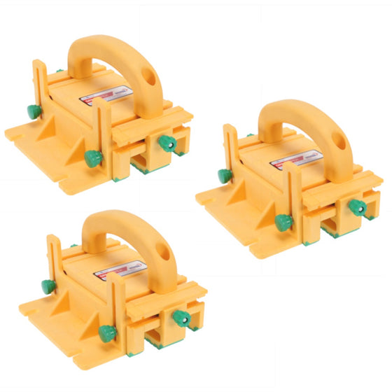 MICROJIG GR-100 Grr-Ripper 3D Pushblock For Table Saws, 3-Pack