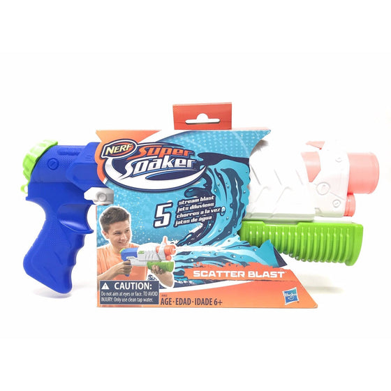 Nerf A5832AS04 Super Soaker Scatter Blaster, Multi-Colored
