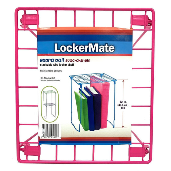 Lockermate 5013 12" Stac-A-Shelf Assorted Colors, Color Selected For You