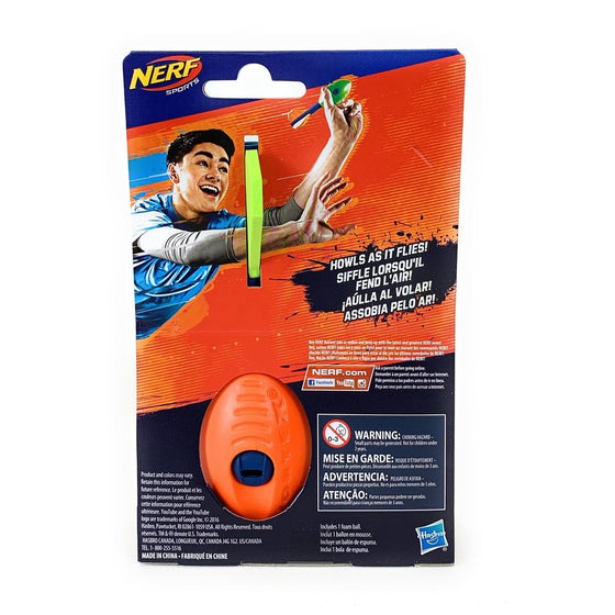 Nerf B9902AS00 Sport Single Pocket Vortex Howler Football Orange