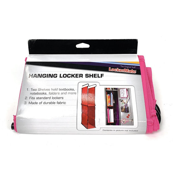Locker Mate 867 Locker Mate Hanging Fabric Locker Shelf Durable And Removable