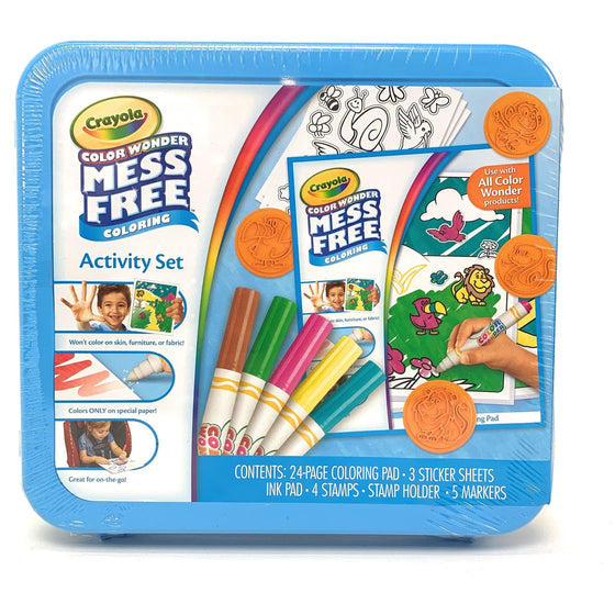 Crayola 75-2349 Color Wonder Mess Free Coloring Activity Style May Vary, Multi-Colored