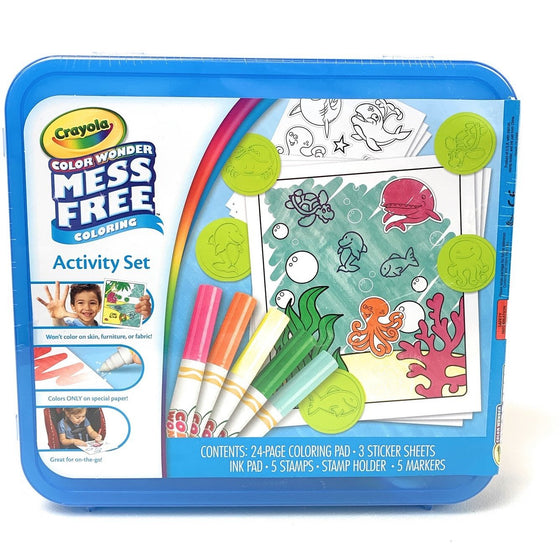 Crayola 75-2349 Color Wonder Mess Free Coloring Activity  Style May Vary, Multi-Colored