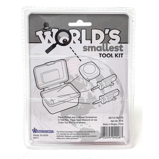 Westminster 120129 World's Smallest Tool Kit