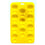 Hic Harold Import Co. 43728 Silicone Shell Ice Tray & Mold, Yellow