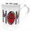 Enesco 4024412 Cuppa Doodle Mom Mug, Multi-Colored