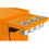 Viper Tool Storage V2SOR Viper Tool Storage 18G Steel Folding Side Self With Power Strip And Usb Orange