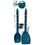 Rachael Ray 47650 Lazy Tools Blue, Teal