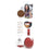 Rachael Ray 55770 Racheal Ray 2 Pc Lazy Spoon & Lazy Ladle, Red