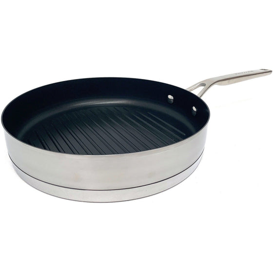 Kitchenaid 71012 10.25" Stainless Steel Nonstick Grill Pan